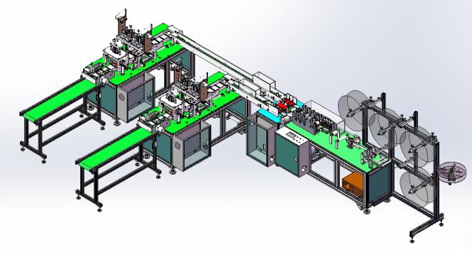 全自動口罩生產(chǎn)線(圖1)